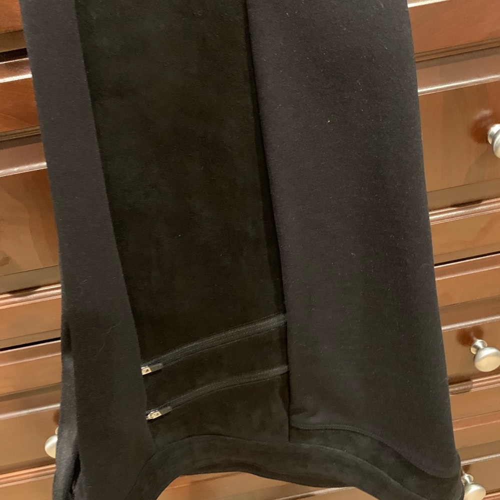Grayse velvet blank stretch pants